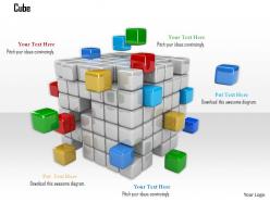 0914 cubes block with different colors graphic image graphics for powerpoint
