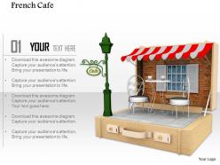 0914 french cafe graphic ppt slide image graphics for powerpoint