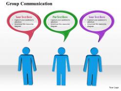 0914 group communication 3d men ppt slide image graphics for powerpoint