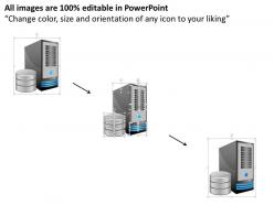 771283 style technology 1 servers 1 piece powerpoint presentation diagram infographic slide