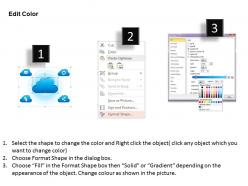 53273912 style technology 1 cloud 1 piece powerpoint presentation diagram infographic slide