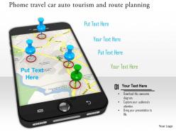 0914 phone travel car auto tourism and route planning