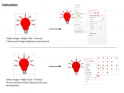 0914 red glowing bulb creativity idea image graphics for powerpoint