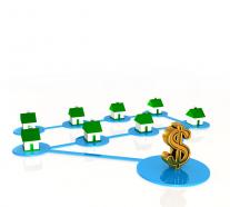 0914 sale houses real estate dollar network business image stock photo