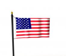 0914 the flag of united states of america image stock photo