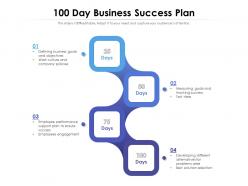 100 day business success plan