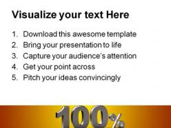 100 percent business powerpoint backgrounds and templates 1210