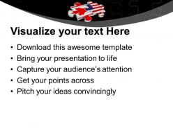 1013 2 interconnected puzzle pieces america flag powerpoint templates ppt themes and graphics