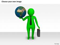 1013 3d business man holding globe ppt graphics icons powerpoint