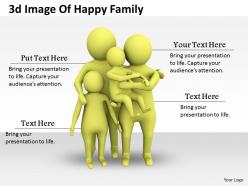 1013 3d image of happy family ppt graphics icons powerpoint