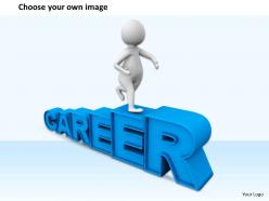 1013 3d man on career path ppt graphics icons powerpoint