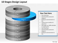 85612426 style layered vertical 10 piece powerpoint presentation diagram infographic slide