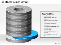 1013 busines ppt diagram 10 stages design layout powerpoint template