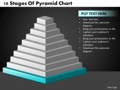 1013 busines ppt diagram 10 stages of pyramid chart powerpoint template