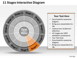 4652171 style circular concentric 11 piece powerpoint presentation diagram infographic slide
