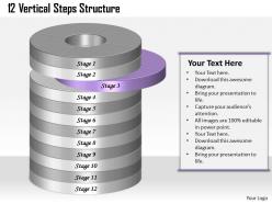 92621568 style layered vertical 12 piece powerpoint presentation diagram infographic slide