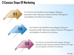 1013 busines ppt diagram 3 concise steps of marketing powerpoint template