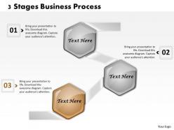 1013 busines ppt diagram 3 stages business process powerpoint template