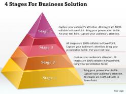 1013 busines ppt diagram 4 stages for business solution powerpoint template