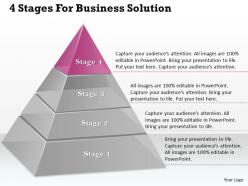 1013 busines ppt diagram 4 stages for business solution powerpoint template