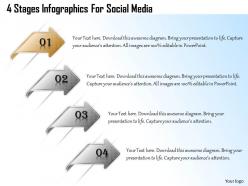 1013 busines ppt diagram 4 stages infographics for social media powerpoint template