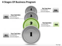 1013 busines ppt diagram 4 stages of business program powerpoint template