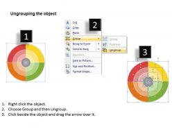 1013 busines ppt diagram 4 steps radial diagram powerpoint template