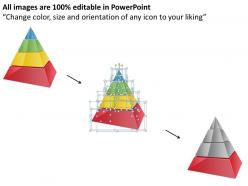 62940781 style layered pyramid 4 piece powerpoint presentation diagram infographic slide