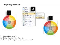 1013 busines ppt diagram 5 sections radial diagram powerpoint template