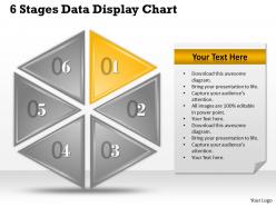 1013 busines ppt diagram 6 stages data display chart powerpoint template