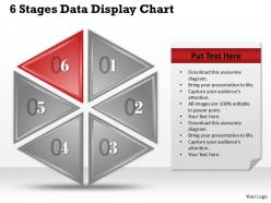 1013 busines ppt diagram 6 stages data display chart powerpoint template