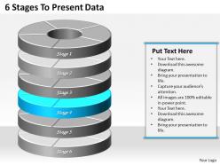 1013 busines ppt diagram 6 stages to present data powerpoint template