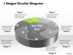 1013 Busines Ppt Diagram 7 Stages Circular Diagram Powerpoint Template
