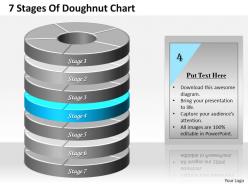 1013 busines ppt diagram 7 stages of doughnut chart powerpoint template