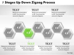 1013 busines ppt diagram 7 stages up down zigzag process powerpoint template