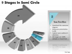 1013 busines ppt diagram 9 stages in semi circle powerpoint template