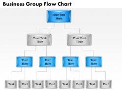1013 busines ppt diagram business group flow chart powerpoint template