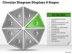 1013 busines ppt diagram circular diagram displays 8 stages powerpoint template