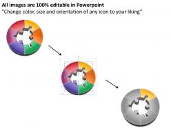 41247774 style division pie-donut 6 piece powerpoint presentation diagram infographic slide
