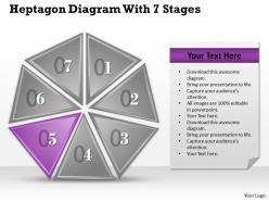 1013 busines ppt diagram heptagon diagram with 7 stages powerpoint template