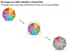 8650197 style division non-circular 7 piece powerpoint presentation diagram infographic slide