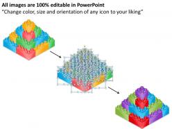 1013 busines ppt diagram lego blocks company formation powerpoint template