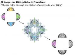 98198296 style circular spokes 4 piece powerpoint presentation diagram infographic slide