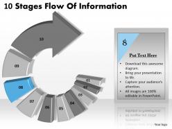 13844591 style circular semi 10 piece powerpoint presentation diagram infographic slide