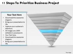 55128742 style layered pyramid 11 piece powerpoint presentation diagram infographic slide