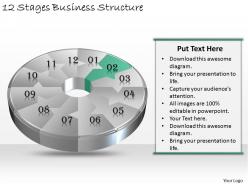 1013 business ppt diagram 12 stages business structire powerpoint template