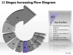 49514035 style circular semi 12 piece powerpoint presentation diagram infographic slide