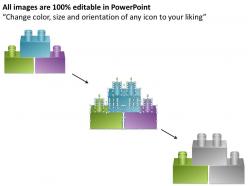 45648158 style variety 1 lego 3 piece powerpoint presentation diagram infographic slide