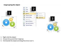 1013 business ppt diagram 3 stages flow of gears process powerpoint template