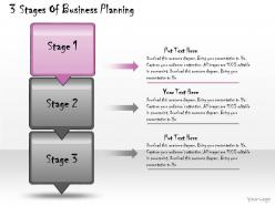 1013 business ppt diagram 3 stages of business planning powerpoint template